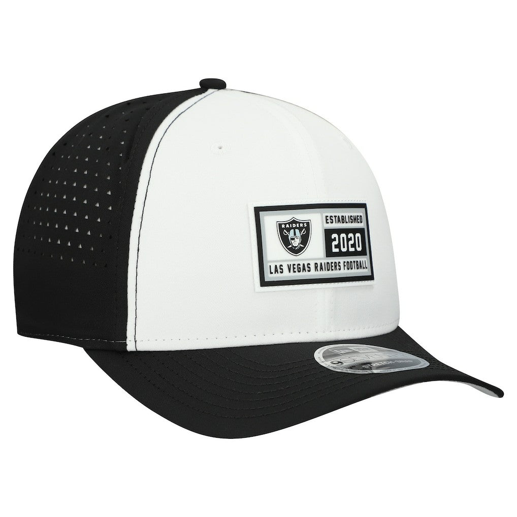 Las Vegas Raiders Established Patch 9SEVENTY Adjustable Hat | NFL Hot