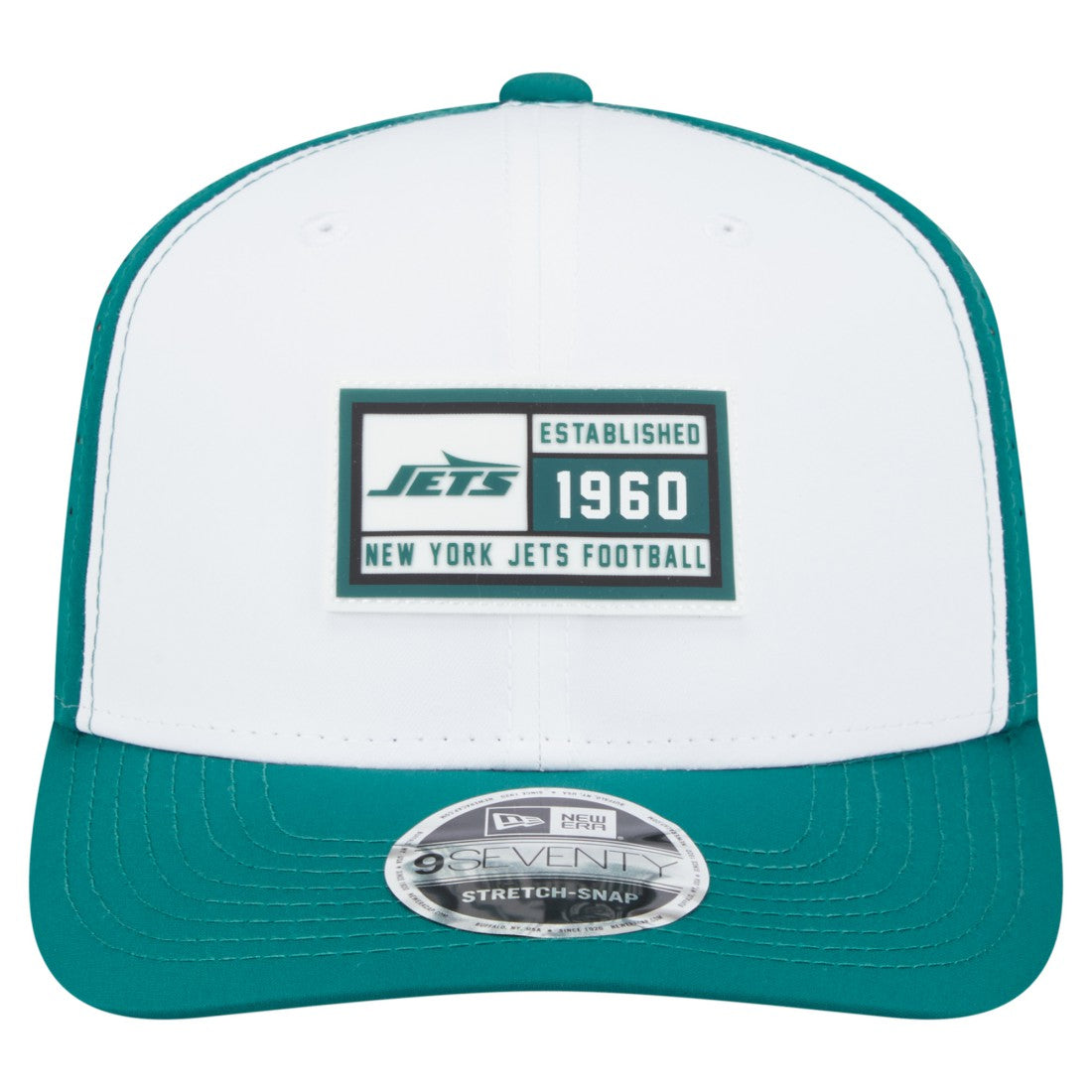 New York Jets Established Patch 9SEVENTY Adjustable Hat | NFL US