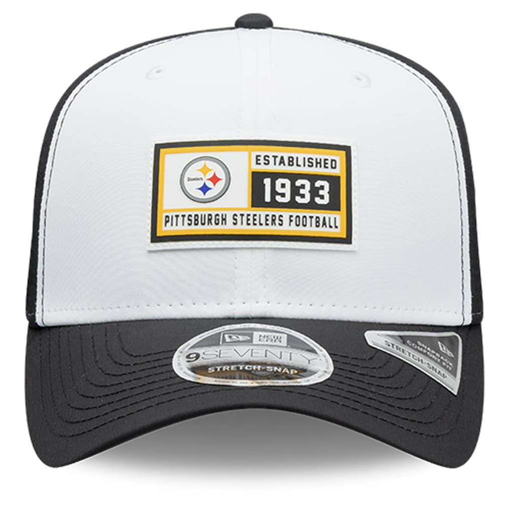 Pittsburgh Steelers Established Patch 9SEVENTY Adjustable Hat | NFL New