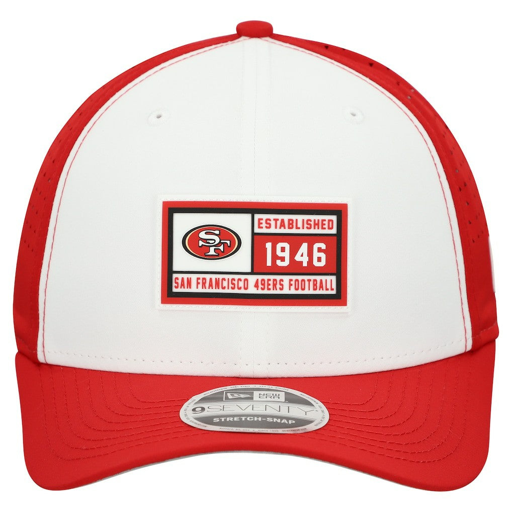 San Francisco 49ers Established Patch 9SEVENTY Adjustable Hat | NFL Hot