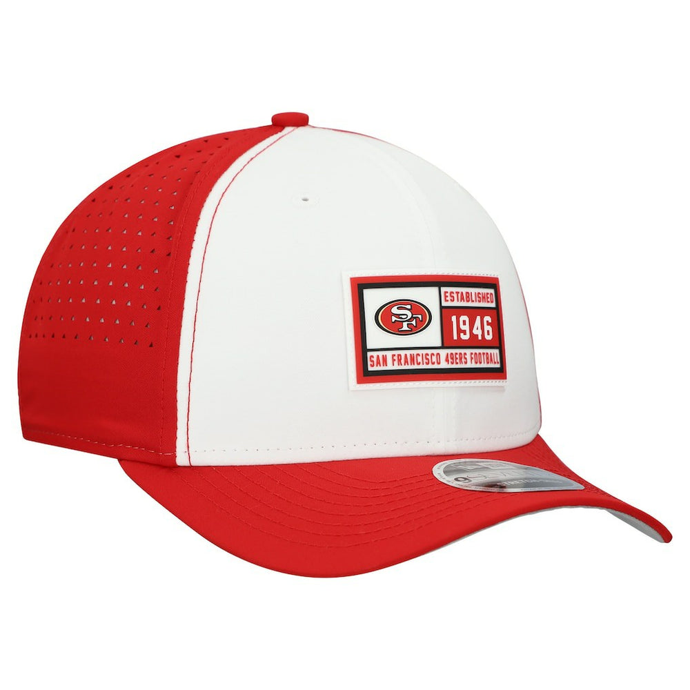 San Francisco 49ers Established Patch 9SEVENTY Adjustable Hat | NFL Hot