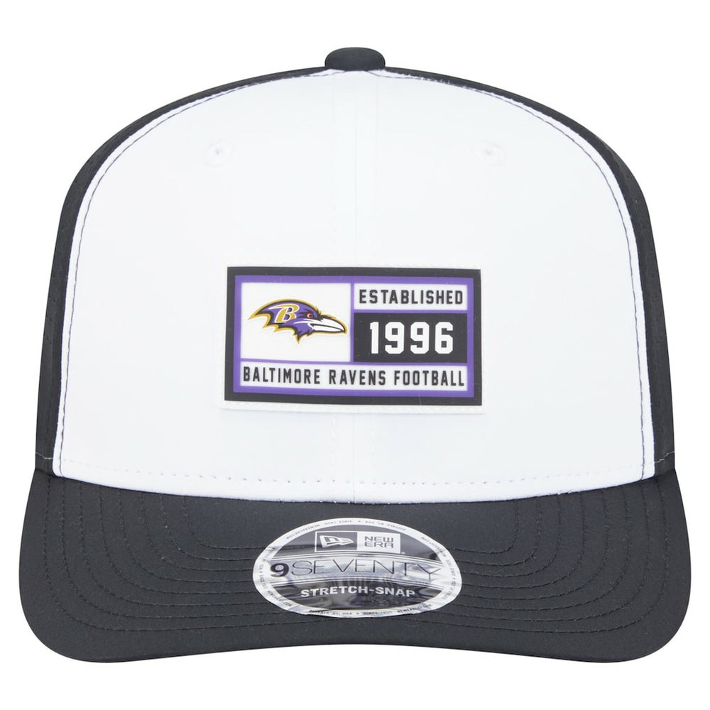 Baltimore Ravens Established Patch 9SEVENTY Adjustable Hat | NFL Outlet