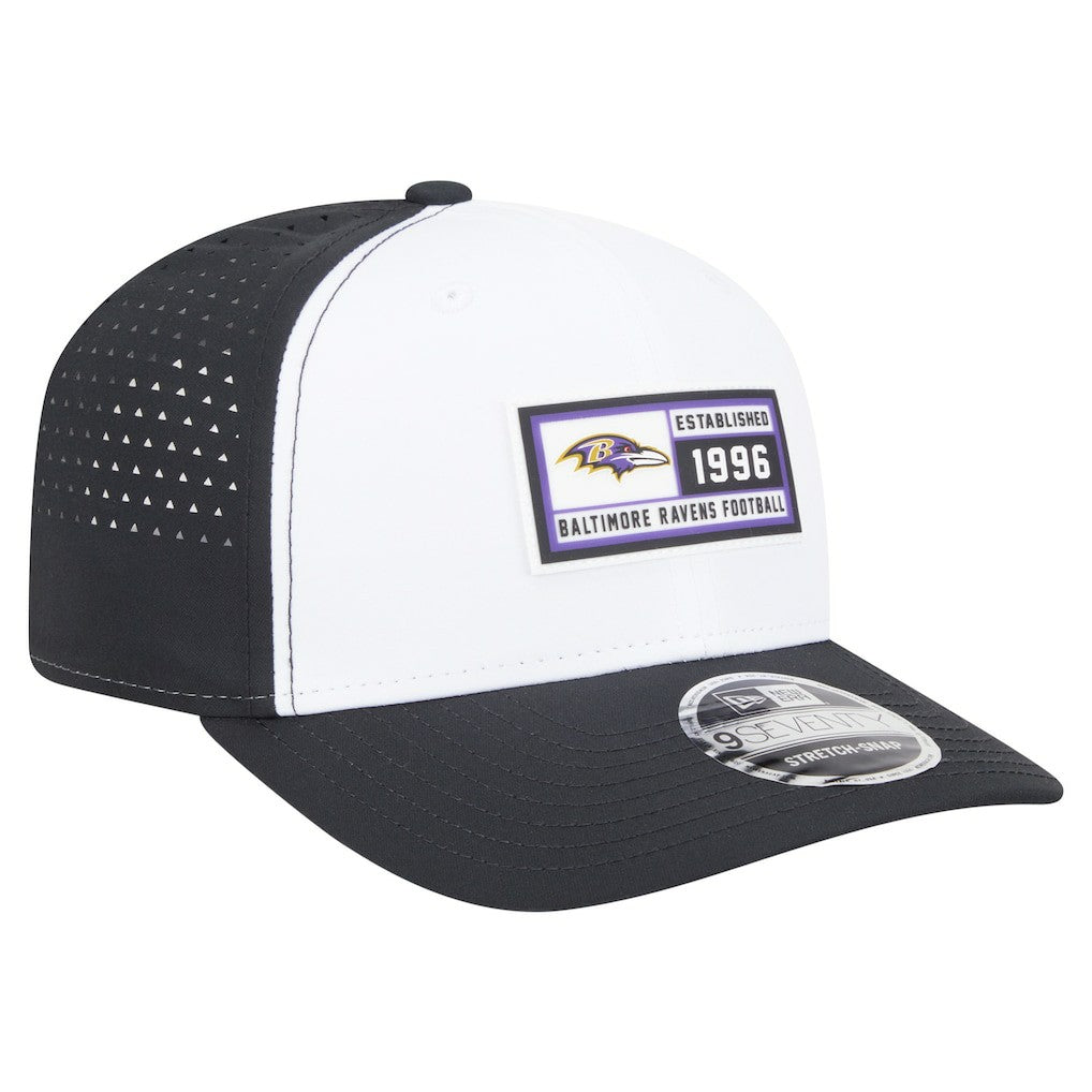 Baltimore Ravens Established Patch 9SEVENTY Adjustable Hat | NFL Outlet