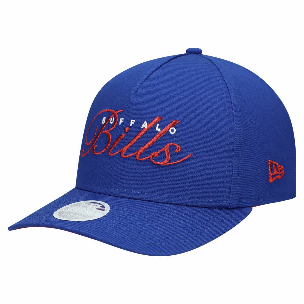Buffalo Bills Women's Metallic 9FORTY M-Crown A-Frame Adjustable Hat | NFL Sale