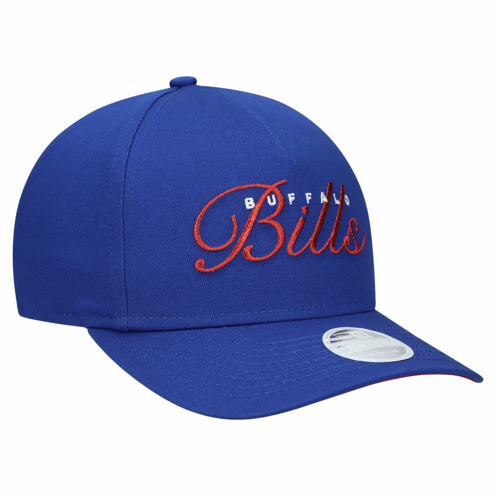 Buffalo Bills Women's Metallic 9FORTY M-Crown A-Frame Adjustable Hat | NFL Sale