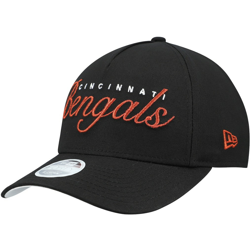 Cincinnati Bengals Women's Metallic 9FORTY M-Crown A-Frame Adjustable Hat | NFL New