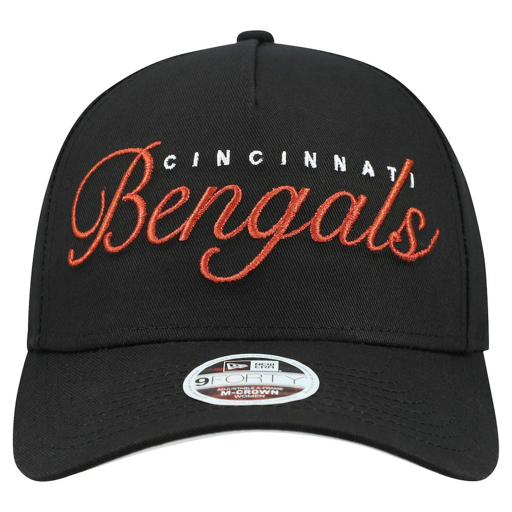 Cincinnati Bengals Women's Metallic 9FORTY M-Crown A-Frame Adjustable Hat | NFL New