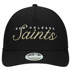 New Orleans Saints Women's Metallic 9FORTY M-Crown A-Frame Adjustable Hat | NFL New