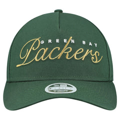 Green Bay Packers Women's Metallic 9FORTY M-Crown A-Frame Adjustable Hat | NFL US