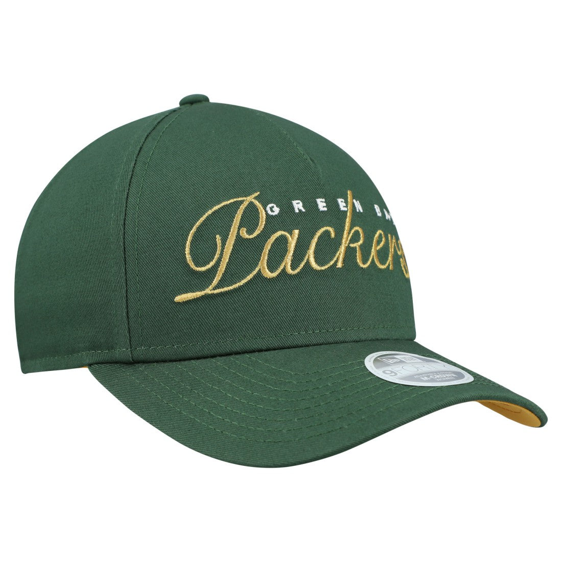 Green Bay Packers Women's Metallic 9FORTY M-Crown A-Frame Adjustable Hat | NFL US