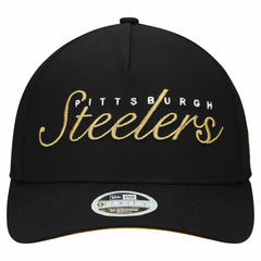 Pittsburgh Steelers Women's Metallic 9FORTY M-Crown A-Frame Adjustable Hat | NFL Online