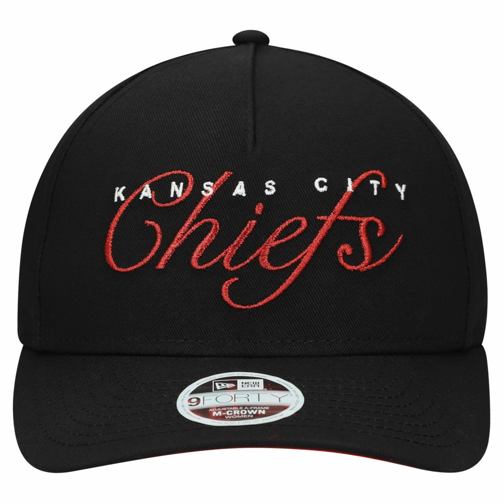 Kansas City Chiefs Women's Metallic 9FORTY M-Crown A-Frame Adjustable Hat | NFL US