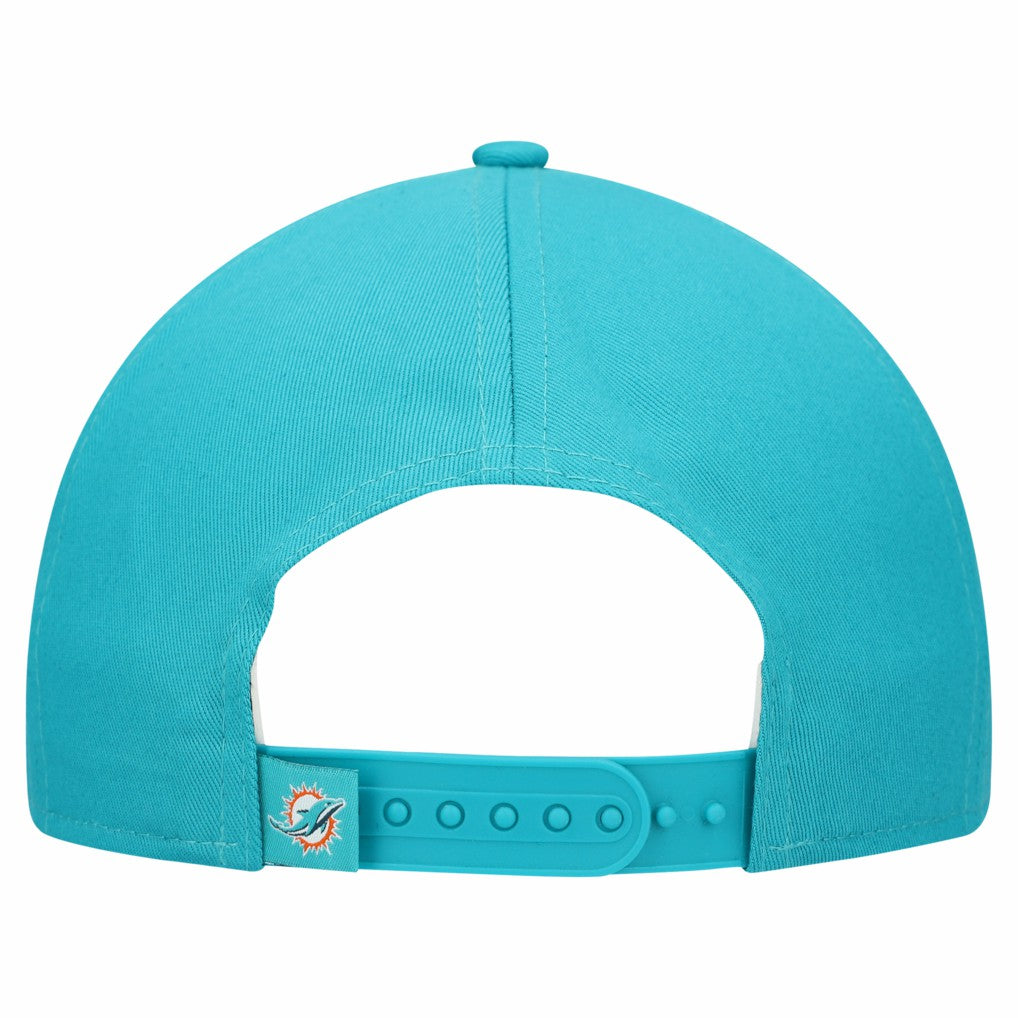 Miami Dolphins Women's Metallic 9FORTY M-Crown A-Frame Adjustable Hat | NFL US