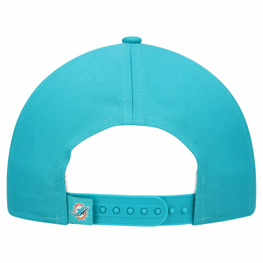 Miami Dolphins Women's Metallic 9FORTY M-Crown A-Frame Adjustable Hat | NFL US