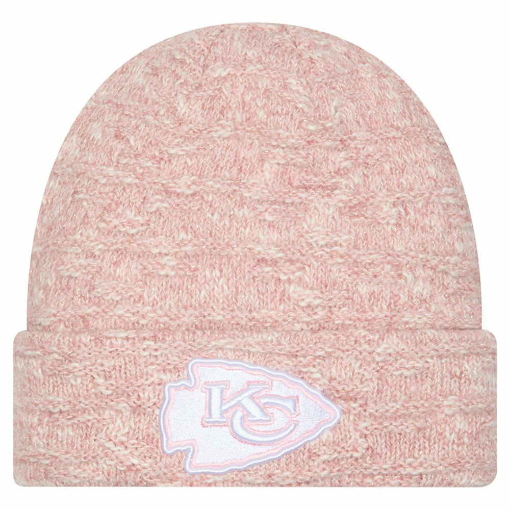 Kansas City Chiefs Women's Metallic Cuffed Knit Hat | NFL Sale