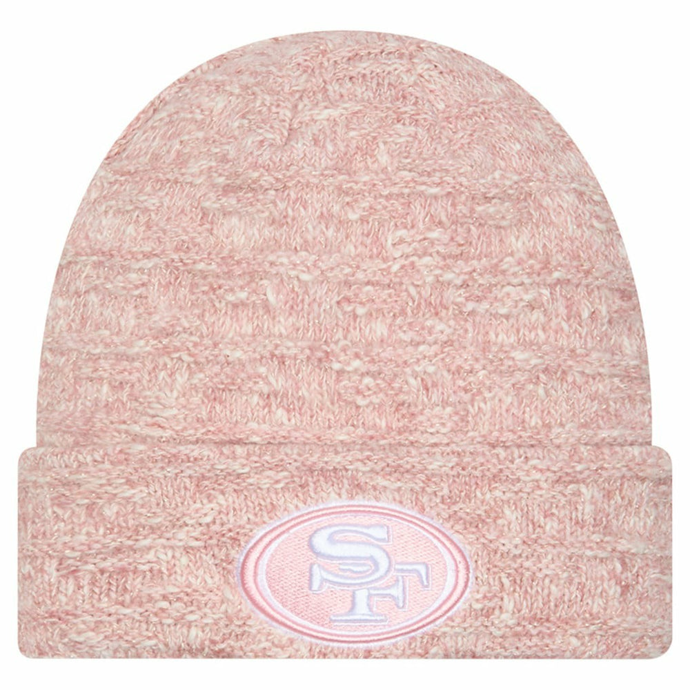 San Francisco 49ers Women's Metallic Cuffed Knit Hat | NFL Hot