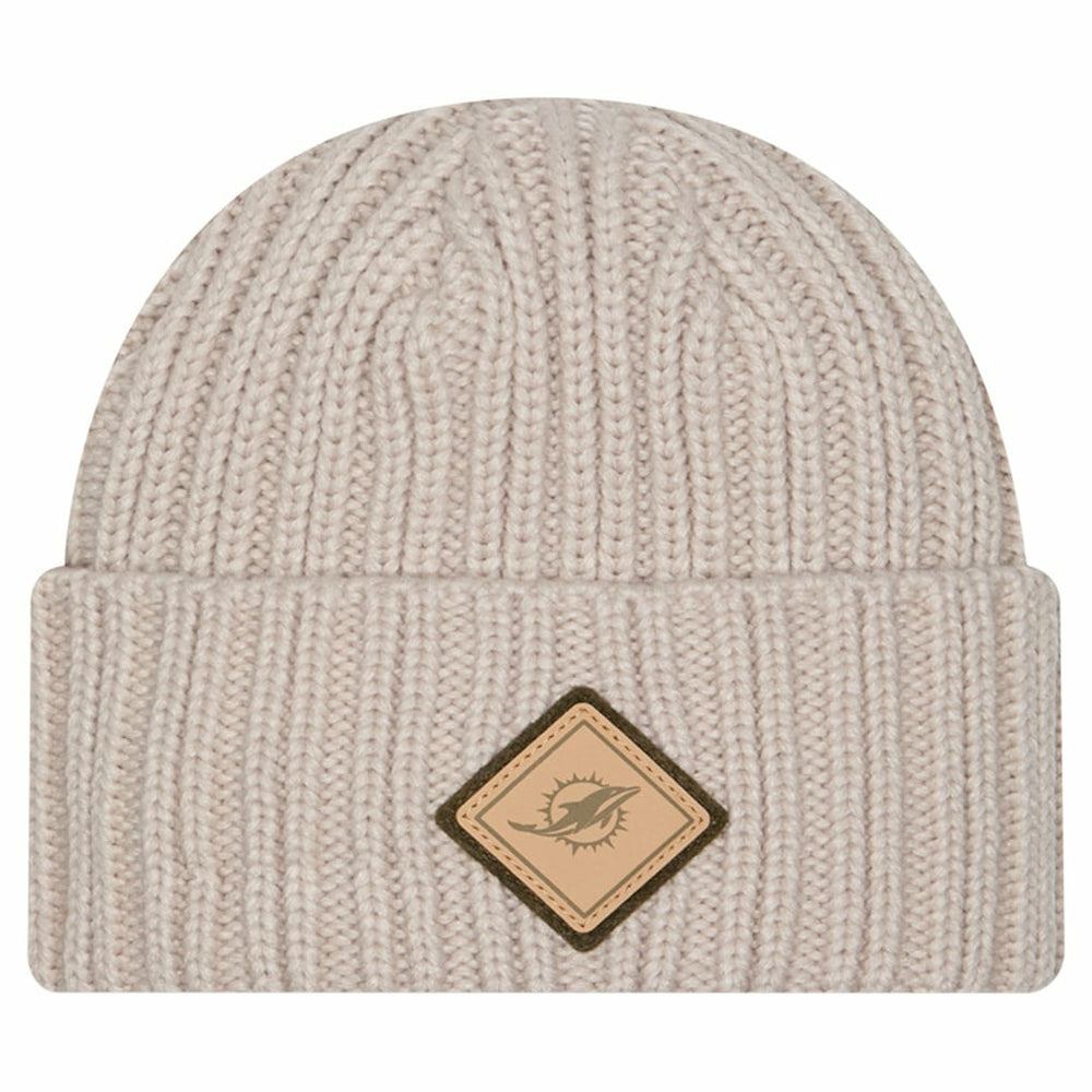 Miami Dolphins Logo Applique Cuffed Knit Hat | NFL Online
