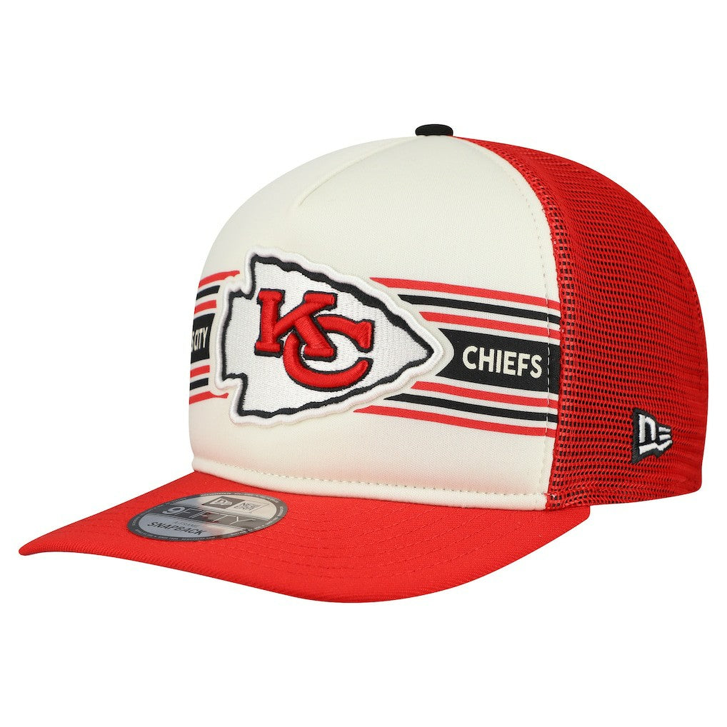 Kansas City Chiefs Banner A-Frame 9FIFTY Snapback Hat | NFL Outlet