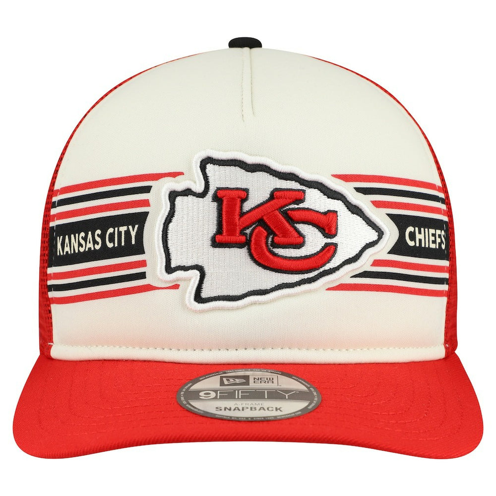 Kansas City Chiefs Banner A-Frame 9FIFTY Snapback Hat | NFL Outlet