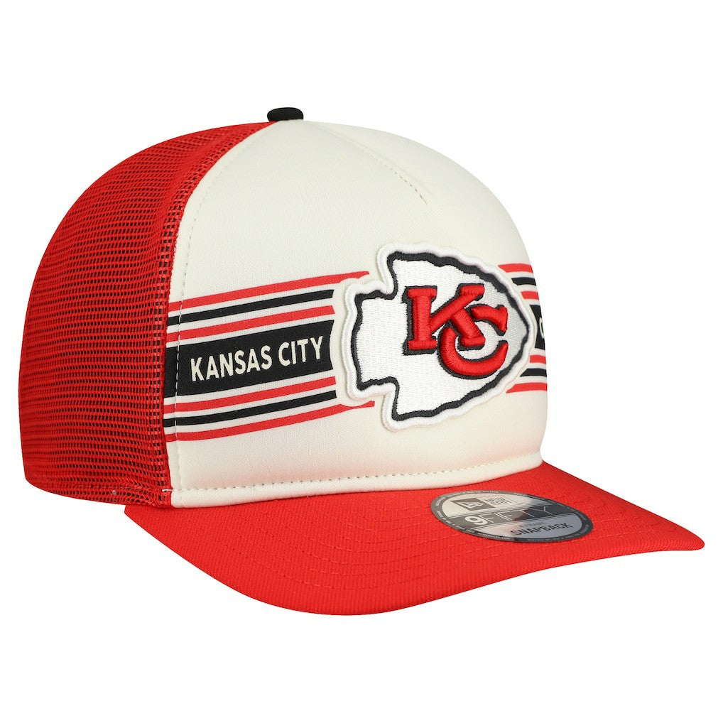 Kansas City Chiefs Banner A-Frame 9FIFTY Snapback Hat | NFL Outlet