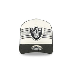 Las Vegas Raiders Banner A-Frame 9FIFTY Trucker Snapback Hat | NFL On sale