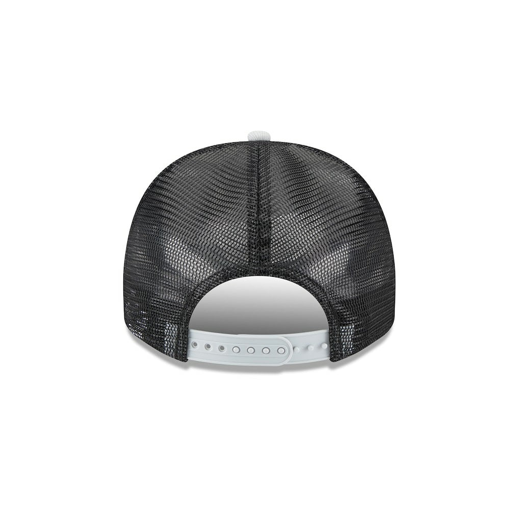 Las Vegas Raiders Banner A-Frame 9FIFTY Trucker Snapback Hat | NFL On sale
