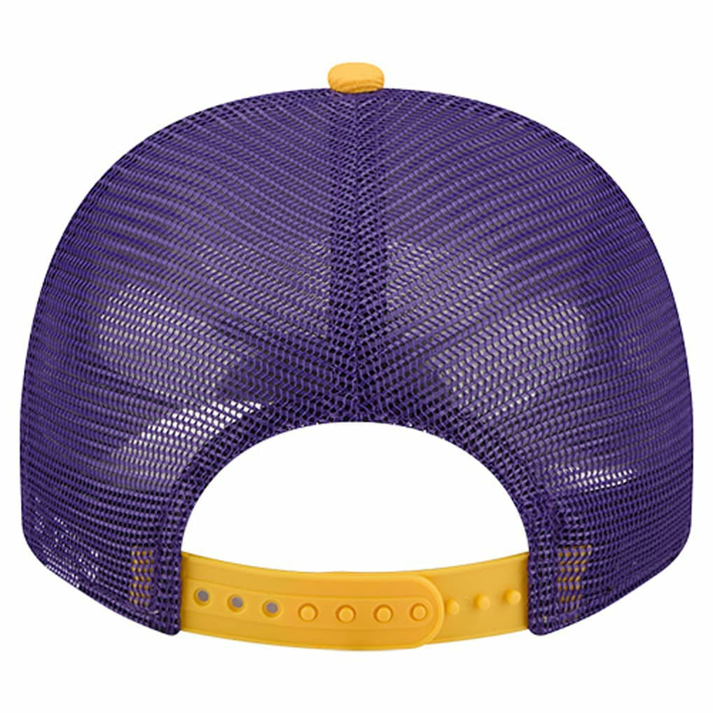 Minnesota Vikings Banner A-Frame 9FIFTY Trucker Snapback Hat | NFL US