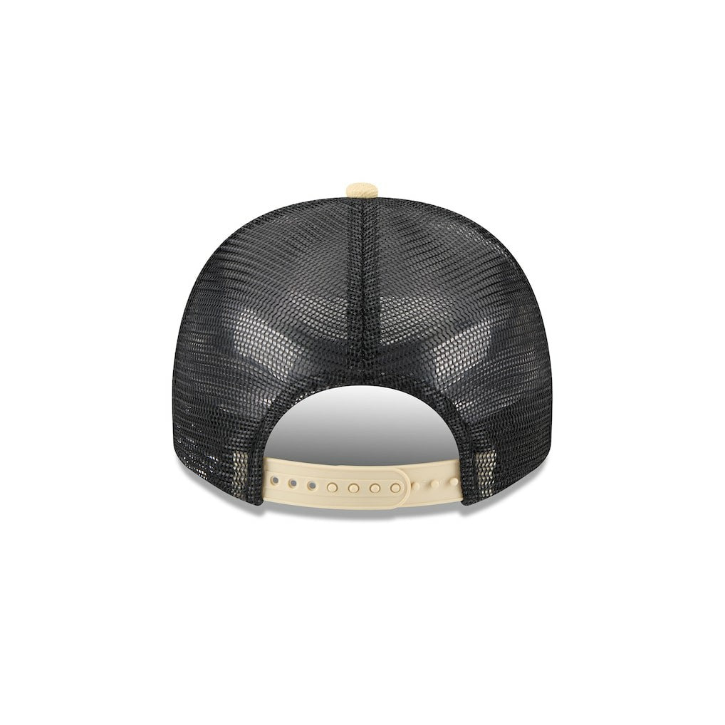 New Orleans Saints Banner A-Frame 9FIFTY Trucker Snapback Hat | NFL US