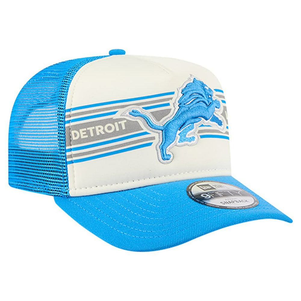 Detroit Lions Banner A-Frame 9FIFTY Trucker Snapback Hat | NFL Near me