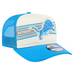 Detroit Lions Banner A-Frame 9FIFTY Trucker Snapback Hat | NFL Near me
