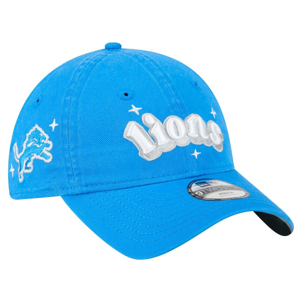Detroit Lions Girls Youth Cheer 9TWENTY Adjustable Hat | NFL Discount