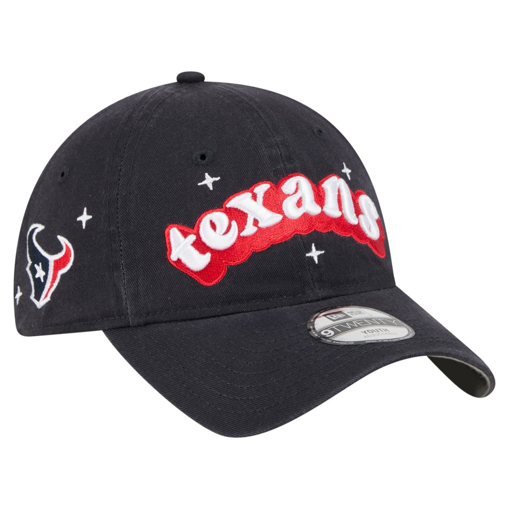 Houston Texans Girls Youth Cheer 9TWENTY Adjustable Hat | NFL Hot