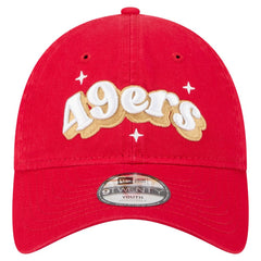 San Francisco 49ers Girls Youth Cheer 9TWENTY Adjustable Hat | NFL Near me