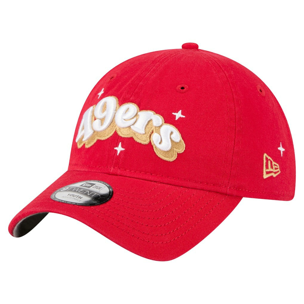 San Francisco 49ers Girls Youth Cheer 9TWENTY Adjustable Hat | NFL Near me