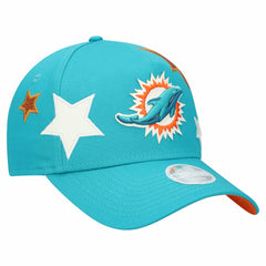 Miami Dolphins Women's Stardom A-Frame 9FORTY Adjustable Hat | NFL On sale