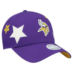 Minnesota Vikings Women's Stardom A-Frame 9FORTY Adjustable Hat | NFL Outlet