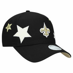 New Orleans Saints Women's Stardom A-Frame 9FORTY Adjustable Hat | NFL Sale