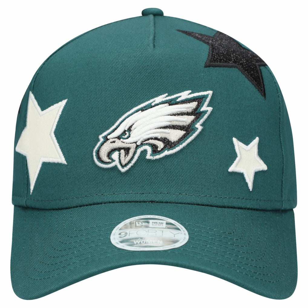 Philadelphia Eagles Women's Stardom A-Frame 9FORTY Adjustable Hat | NFL Sale