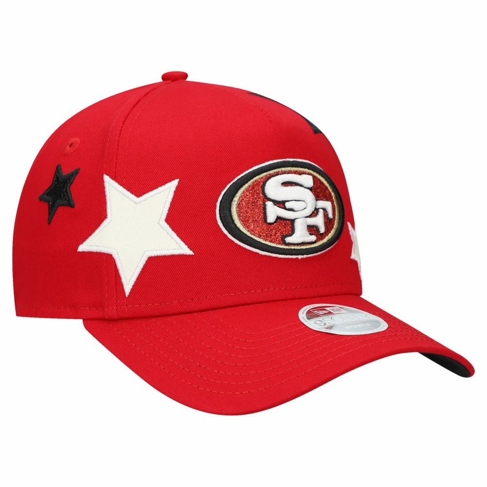 San Francisco 49ers Women's Stardom A-Frame 9FORTY Adjustable Hat | NFL Online