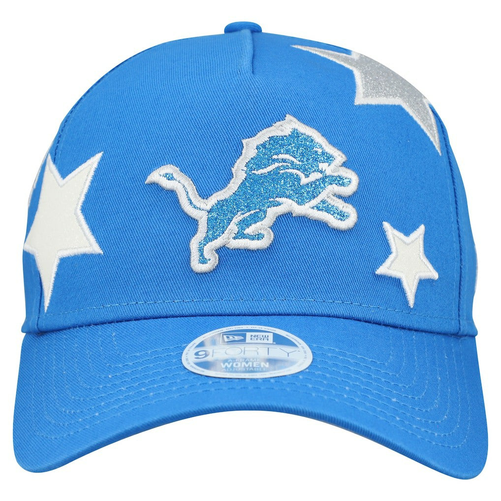 Detroit Lions Women's Stardom A-Frame 9FORTY Adjustable Hat | NFL Online