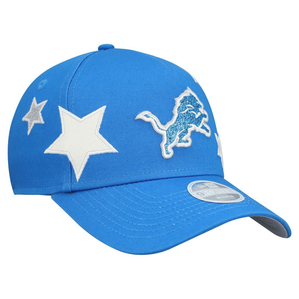 Detroit Lions Women's Stardom A-Frame 9FORTY Adjustable Hat | NFL Online