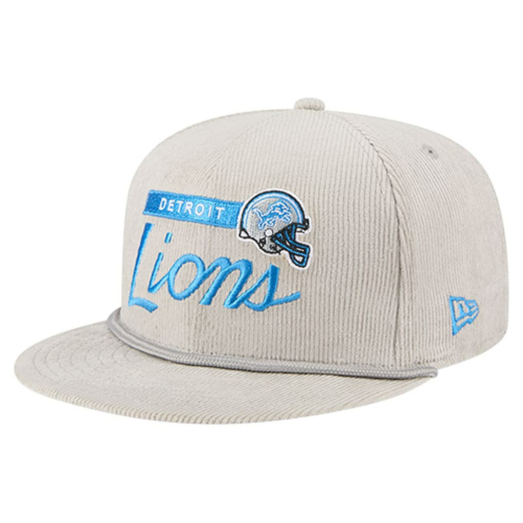 Detroit Lions Cord Rope Corduroy 9FIFTY Snapback Hat | NFL Near me