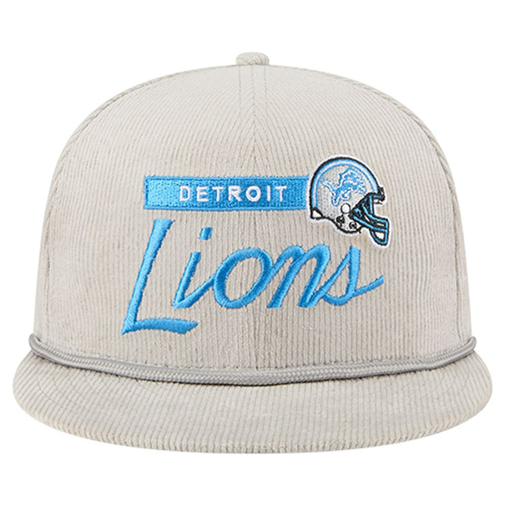 Detroit Lions Cord Rope Corduroy 9FIFTY Snapback Hat | NFL Near me