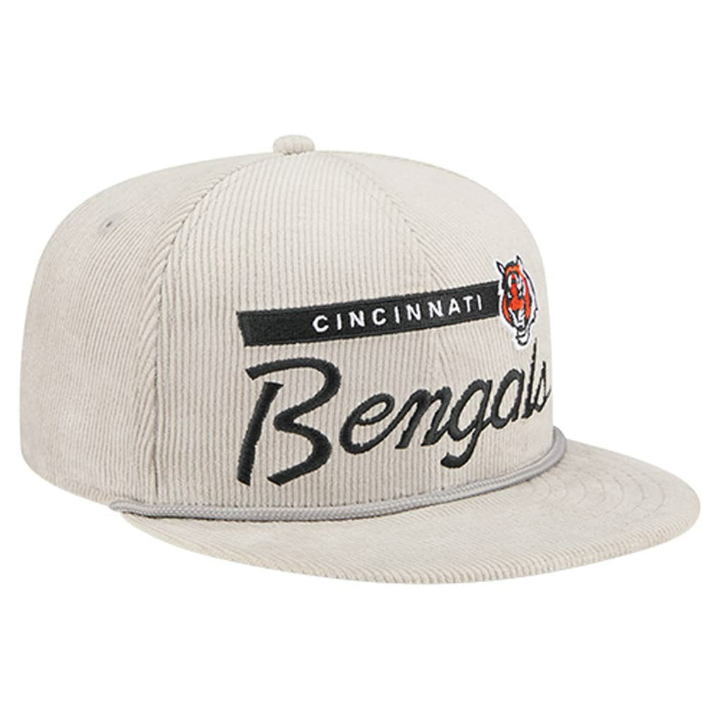Cincinnati Bengals Cord Rope Corduroy 9FIFTY Snapback Hat | NFL Discount
