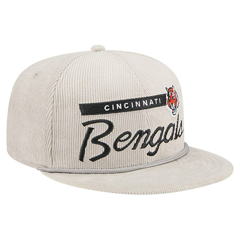 Cincinnati Bengals Cord Rope Corduroy 9FIFTY Snapback Hat | NFL Discount
