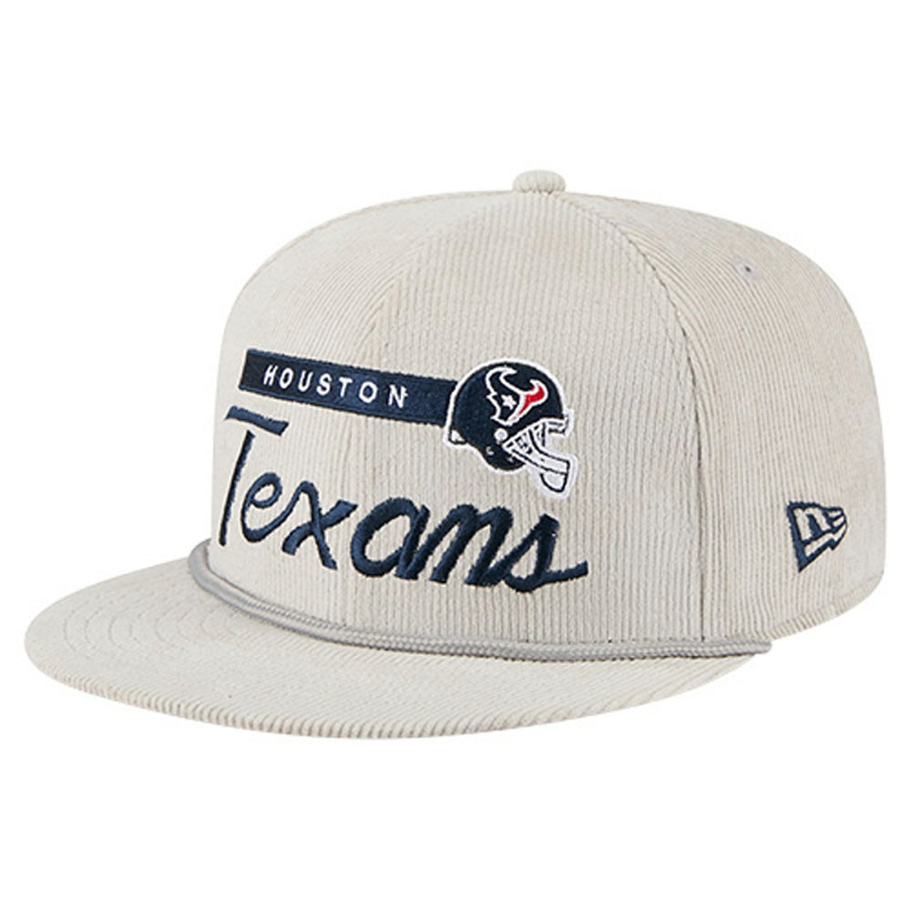 Houston Texans Cord Rope Corduroy 9FIFTY Snapback Hat | NFL Hot