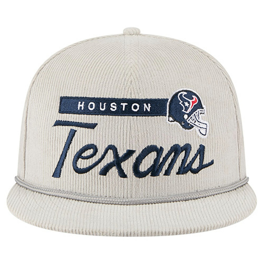 Houston Texans Cord Rope Corduroy 9FIFTY Snapback Hat | NFL Hot