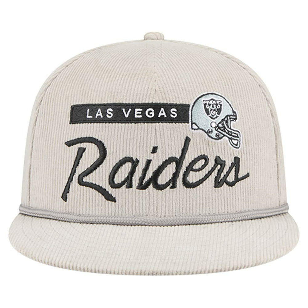 Las Vegas Raiders Cord Rope Corduroy 9FIFTY Snapback Hat | NFL Online