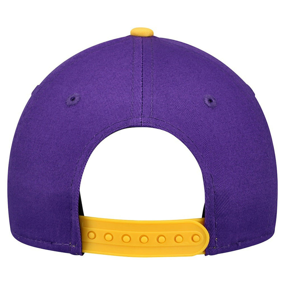 Minnesota Vikings Youth Arch COOLERA 9FORTY A-Frame Adjustable Hat | NFL New