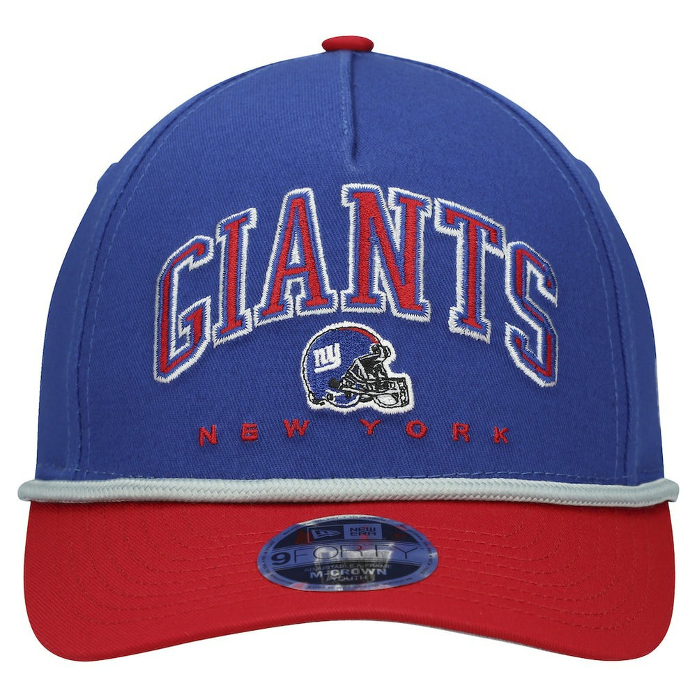 New York Giants Youth Arch COOLERA 9FORTY A-Frame Adjustable Hat | NFL New